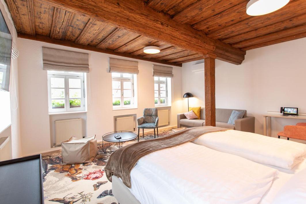 Hotel Tuchhaus 福尔卡赫 外观 照片